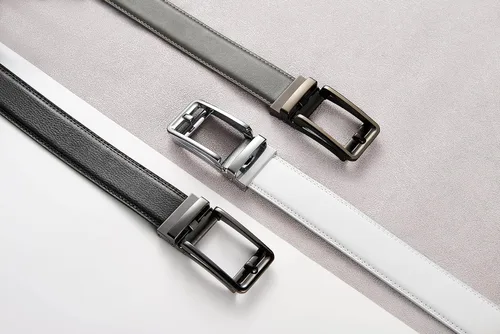 Miniatura 6 de CHAOREN Cinturón de trinquete - Cinturón de vestir para hombre de 1 38 pulgadas Comfort Click - Compañero perfecto para Oxfords de hombre