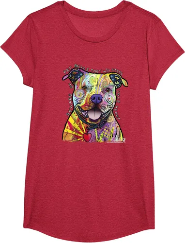 Miniatura 58 de Beware Of Pit Bulls, Dean Russo Pitbull Original - Camiseta para amantes de los perros, Negro