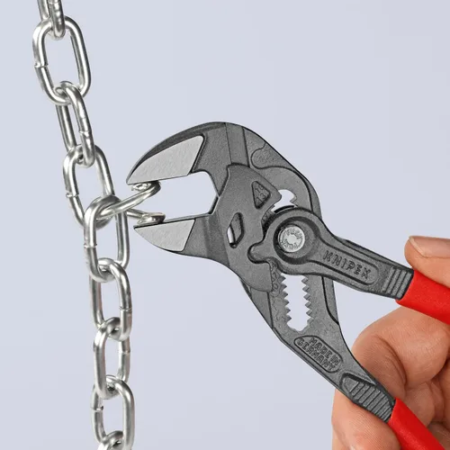 Miniatura 5 de KNIPEX Herramientas - Llave de alicates, acabado negro (8601180), 7 1/4 pulgadas