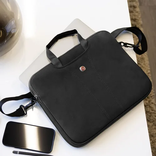 Miniatura 2 de Wenger Equipaje Slimcase Legacy, Negro -, Legacy 14.1" Ultra Computer Slimcase Negro maletín para computadora