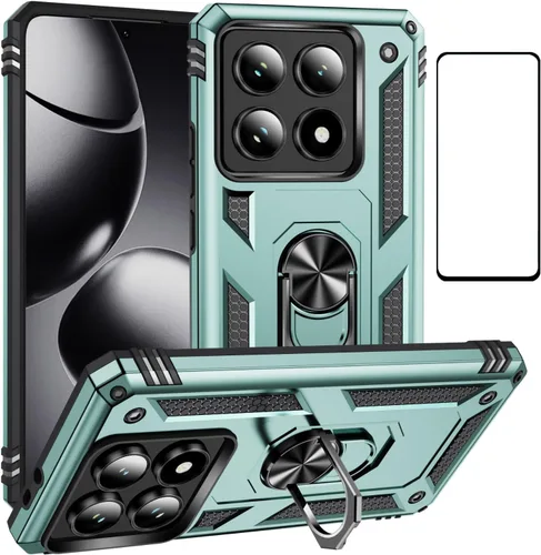 Miniatura 32 de Funda para Xiaomi redmi Note 12 Pro Plus 5G con protector de pantalla, soporte delgado protección militar a prueba de golpes Armor Defender Funda