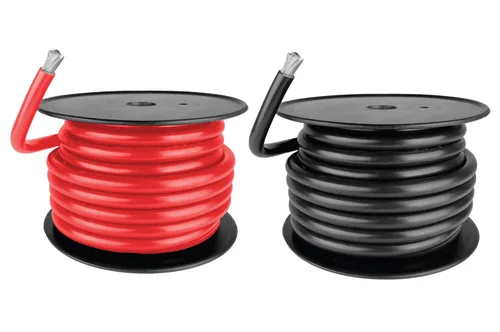 Miniatura 5 de Cable primario para barco de calibre 2, alambre de grado marino de 2 x 50 pies, cobre estañado sin oxígeno, cable de PVC estándar UL 1426 de 2 AWG