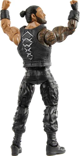 Miniatura 5 de WWE MATTEL Top Picks Elite Roman Reigns - Figura de acción de 6 pulgadas con articulación de lujo para posar y jugar, detalles realistas