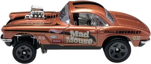 Miniatura 3 de Hot Wheels 2022 - Corvette Gasser '62 - Tira de arrastre HW 7/10 [marrón] 225/250