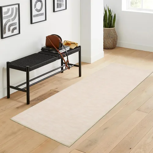 Miniatura 37 de RUGSREAL Alfombra lavable a máquina de 2 x 8 pies, para pasillo, entrada, contemporánea, color liso, alfombra de pasillo moderna para interiores