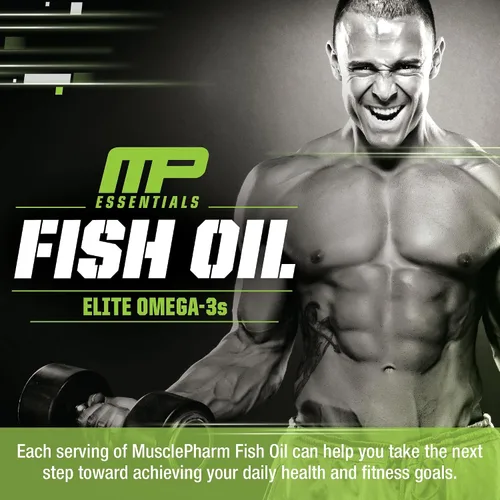 Miniatura 9 de MusclePharm Essentials - Aceite de pescado Elite Omega 3, apoya las articulaciones, el rendimiento muscular y la recuperación, salud cerebral