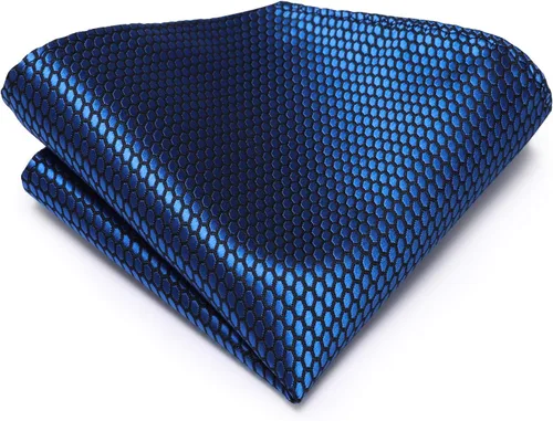 Miniatura 204 de Dubulle Corbata tejida de cachemira para hombre y gemelos de pañuelo para hombre, conjunto de gemelos para boda formal y negocios