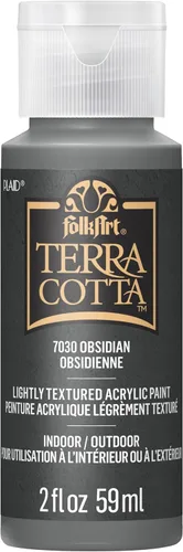 Miniatura 30 de FolkArt, Cavern Moss 7021 - Pintura acrílica variada de 2 fl oz / 2.0 fl oz Terra Cotta para manualidades fáciles de aplicar, suministros de arte
