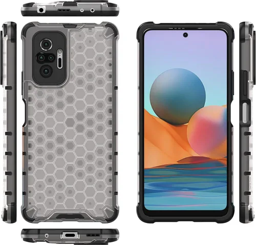Miniatura 87 de Funda para Xiaomi Poco M5s 4G, Funda para Redmi Note 10 4G / Note 10S 4G / Note 11 SE (India) Case Case 2 en 1 Funda para teléfono Blanco