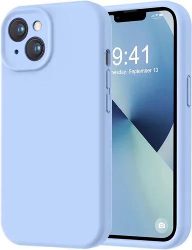 Miniatura 224 de LOVE 3000 Compatible con Funda para iPhone 15, [Cámara de Cobertura Completa de Silicona Suave] [Protección contra Caídas de 8 pies], Forro de Negro