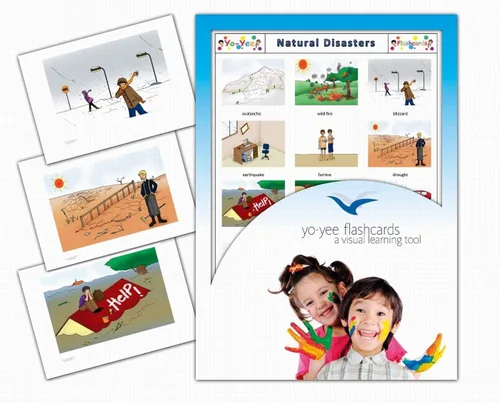 Miniatura 20 de Tarjetas didácticas de adjetivos para niños en edad preescolar, niños pequeños y adultos - Set 1 - Incluye actividades de enseñanza