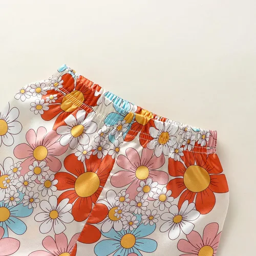 Miniatura 19 de Conjunto de pijama de manga larga con botones para niña pequeña, conjunto de ropa de dormir