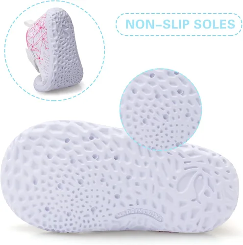 Miniatura 2 de FEETCITY Zapatillas de bebé para niños y niñas, zapatos de primera caminata, zapatos de cuna para recién nacidos, zapatos de meter