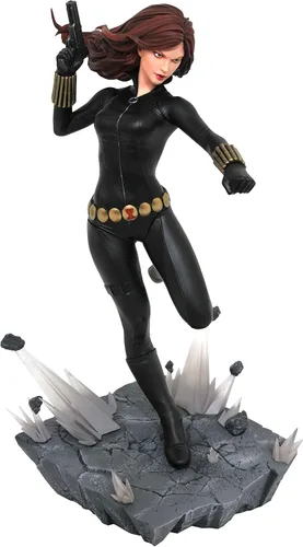 Miniatura 3 de Diamond Select Toys Colección Marvel Premier: estatua de resina Black Widow, multicolor, 11 pulgadas