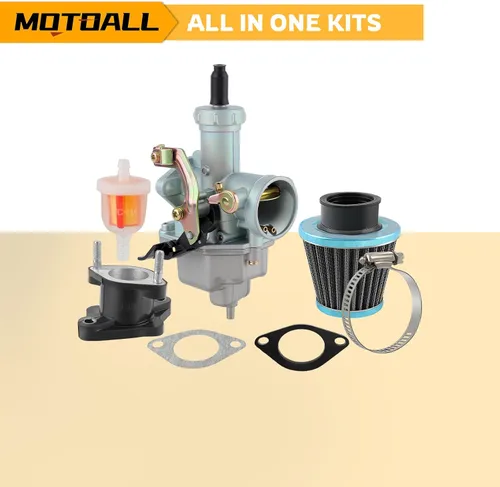 Miniatura 7 de MOTOALL Carburador PZ27 de 150cc 200cc 250cc ATV Go Kart Dirt Bike con filtro de aire para Predator Coleman CT200U KT196 para TaoTao Coolster CG