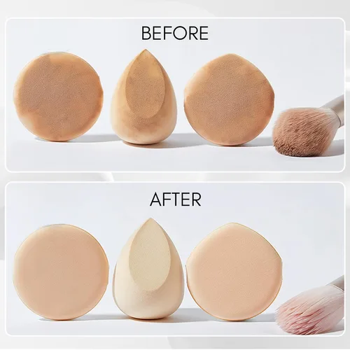 Miniatura 2 de Makartt Limpiador de brochas de maquillaje: solución de limpieza profunda para cepillos de uñas, esponjas y soplos de polvo, fórmula hipoalergénica