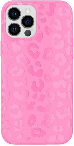 VELVET CAVIAR para iPhone 13 Pro - Funda compatible con MagSafe - Probada para caídas de 10 pies - Estampado de leopardo cebra en rosa intenso Rosa