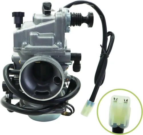 Miniatura 2 de Carburador compatible con Rancher 350 para Honda TRX350 TRX350ES TRX350FE TRX350FM TRX350TE TRX350TM Carb ATV 2000 2001 2002 2003 2004 2005 2006