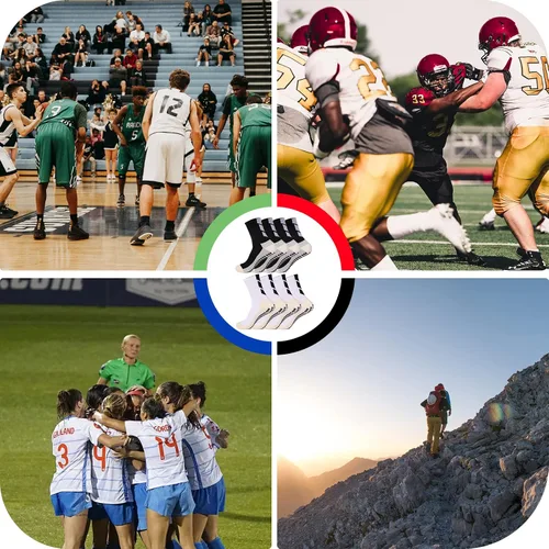 Miniatura 7 de Calcetines de fútbol antideslizantes para jóvenes, calcetines antideslizantes para hombre, 134 pares de calcetines de hospital, calcetines