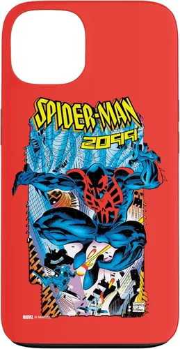 Funda para iPhone 13 Marvel Comics Spider-Man 2099 Comic Cover 90s