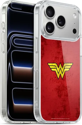 Miniatura 138 de Head Case Designs Funda de gel suave con licencia oficial de Wonder Woman DC Comics Classic Logos compatible con Apple iPhone 7 Plus/iPhone 8 Plus