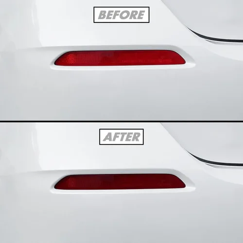 Miniatura 18 de SlickMod Protector de vinilo para luces traseras, precortado, tinte ahumado, para Honda Civic Hatchback 2022-2023