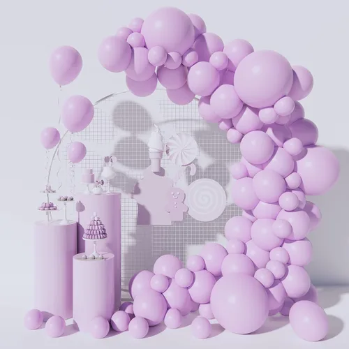 Miniatura 12 de Kit de arco de guirnalda de globos negros de 130 piezas, diferentes tamaños de 18, 12, 10 y 5 pulgadas, kit de globos de látex para fiesta