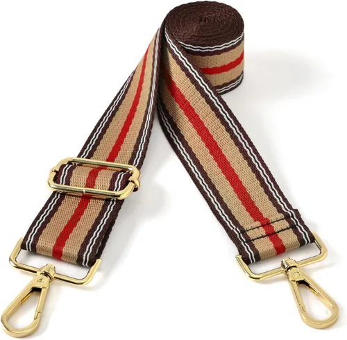Miniatura 21 de Correa ancha de repuesto para bolso, correa cruzada para bolso, correa de guitarra, correa de hombro ajustable