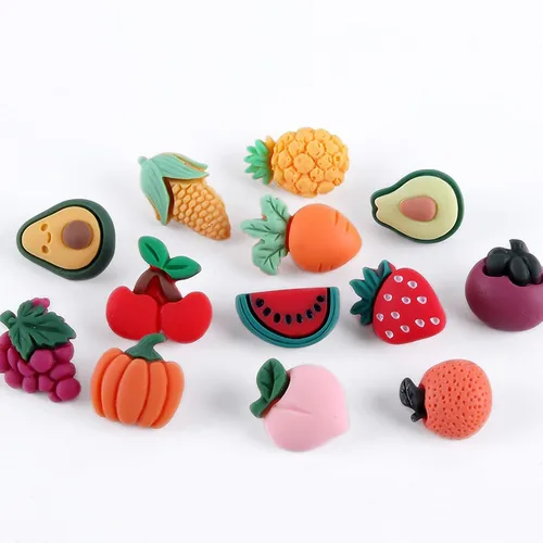 Miniatura 7 de Moldes de fondant de frutas para decoración de pasteles, 2 piezas, mini fresa, piña, plátano, caramelo, chocolate, molde de silicona para cupcakes