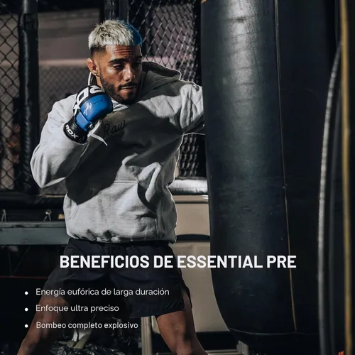 Miniatura 5 de RAW Polvo esencial para pre-entrenamiento (sandía agria) – Chris Bumstead Suplemento nutricional deportivo para hombres y mujeres – Polvo energético