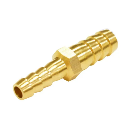 Miniatura 2 de Joywayus Reductor de Púas de Manguera de 5/32" a 1/4" Reduce el Diámetro Interno de la Manguera Empalme Reductor, Accesorio de Latón de Unión