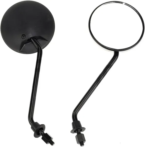 Miniatura 7 de HIAORS 8mm Espejos retrovisores ajustables para motocicleta GY6, ciclomotor Ruckus 50 P50 Spree Elite50 FA50 Tomos A35 Sprint Targa 150cc 250cc