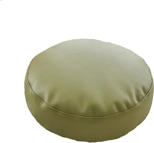 Story Time - Cojines con asas, cojines de asiento redondos para aula, impermeable y resistente al polvo, almohada de suelo de poliuretano para Verde