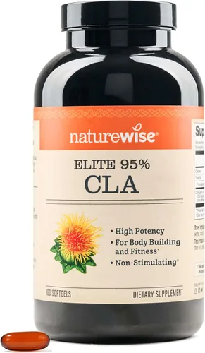 Miniatura 13 de Cápsulas blandas NatureWise Elite CLA 95 % 1187 mg, NW10326, 1, 1