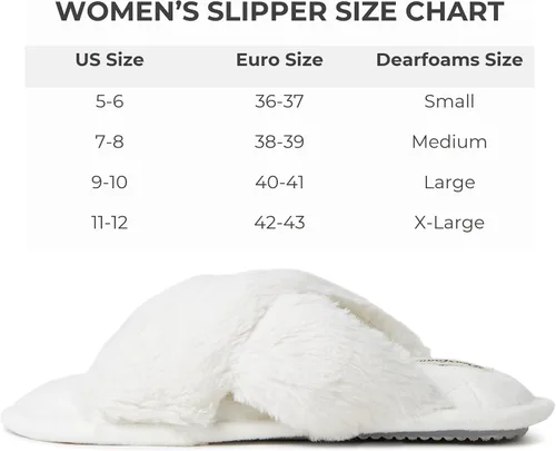 Miniatura 5 de Dearfoams Jessica - Pantuflas de piel sintética con banda cruzada para mujer