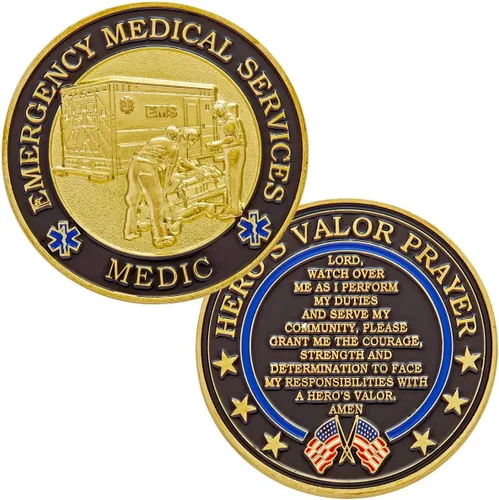 Miniatura 11 de Hero's Valor St. Agatha, Santa Matrona del Cáncer de Mama, Moneda de Desafío de Oración, 1-Pack (Una Moneda)