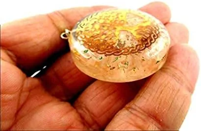 Miniatura 3 de HiJet Colgante de orgón Hermoso árbol de la vida Colgante de orgón Generador de orgón Equilibrio Energía Positiva Armonía Suerte Yoga Meditación