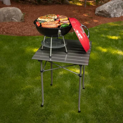 Miniatura 6 de Portátil barbacoa de carbón, Cuisinart ccg-190, 14 in, Rojo