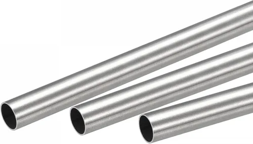 Miniatura 13 de uxcell Tubo de acero inoxidable 316, tubo de 0.118 in OD 0.039 in de espesor de pared de 9.843 in de longitud de 3 piezas
