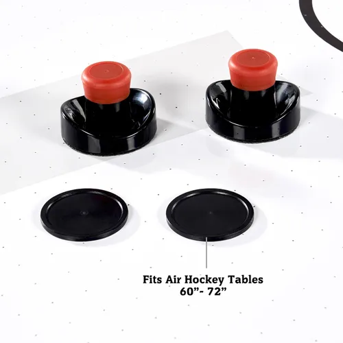 Miniatura 6 de Mesa de hockey de aire de Hall of Games, juegos de arcade para interiores con sistemas electrónicos de puntuación, perfecta para salas