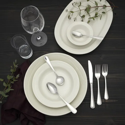 Miniatura 5 de Oneida Foodservice New Rim - Cucharitas de acero inoxidable 18/10, 12