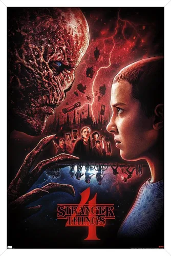 Miniatura 13 de Trends International Netflix Stranger Things: Season 4 - Póster de pared de una hoja, 34 pulgadas de largo x 22.4 pulgadas, versión enmarcada