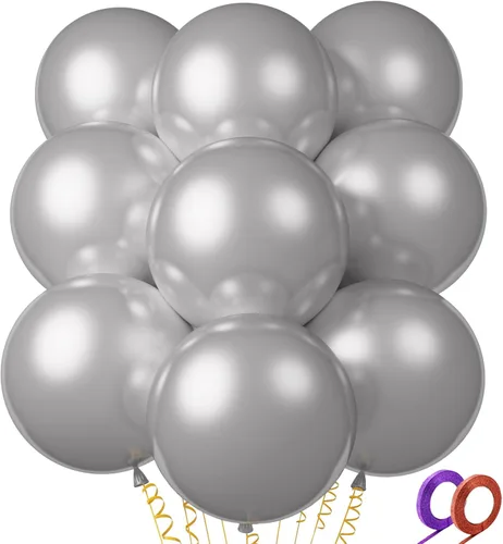 Miniatura 26 de 32 globos grandes de color verde claro de 18 pulgadas, globos redondos de látex grandes para decoración de cumpleaños y boda. C15-verde claro