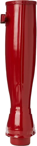 Miniatura 3 de Botas de lluvia de caña alta Hunter Original para mujer color negro brillante 8 B M US Rojo 7 BM US