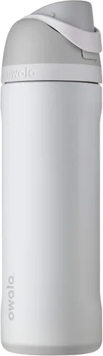 Miniatura 27 de Owala FreeSip - Botella de agua aislada de acero inoxidable con popote, botella de agua deportiva sin BPA, ideal para viajes, 32 onzas, verde putting