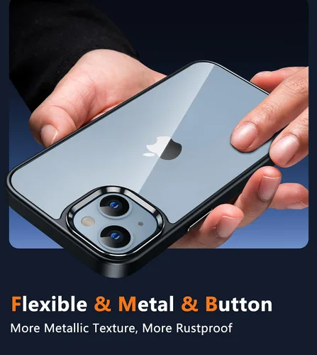 Miniatura 1109 de FNTCASE Funda para iPhone 13 Pro-Max: Fundas magnéticas transparentes compatibles con Magsafe Slim anti amarillamiento protección contra caídas