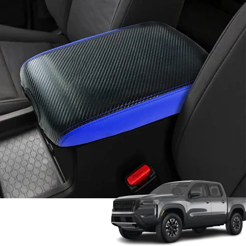 Miniatura 23 de Accesorios interiores personalizados para E-PACE EPACE 2018 2019 2020 2021 2022 2023 piel sintética para consola central reposabrazos cubierta