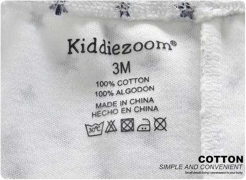 Miniatura 2 de Paquete de 4 pantalones unisex de algodón para bebé recién nacido leggings casuales bordados de 0 a 24 meses para niños y niñas