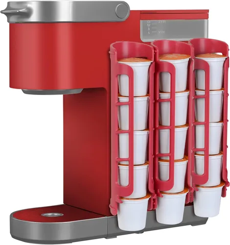 Miniatura 9 de STORAGENIE - Soporte para cápsulas de café Keurig K-Cup, almacenamiento de cápsulas de café K-Cup de montaje lateral, organizador de cápsulas
