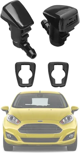 BE8Z-17603-A Boquillas de limpiaparabrisas de alta calidad para Ford Fiesta 2011-2022 | Transit 2015-2022 | Boquilla de chorro de líquido para